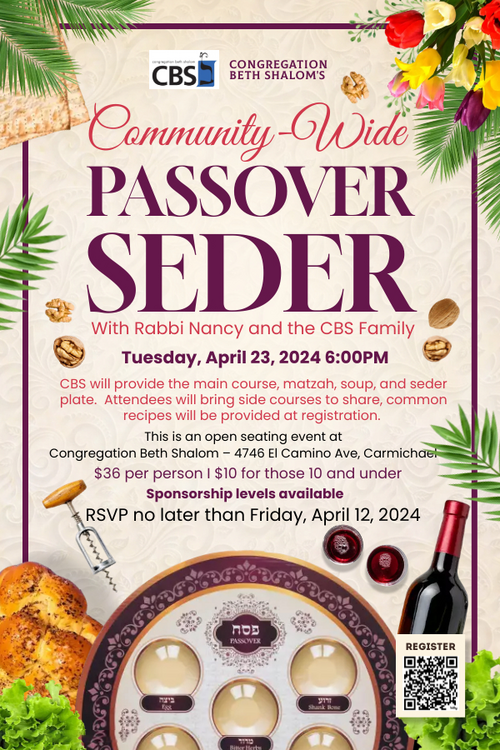 Banner Image for Community-Wide Passover Seder